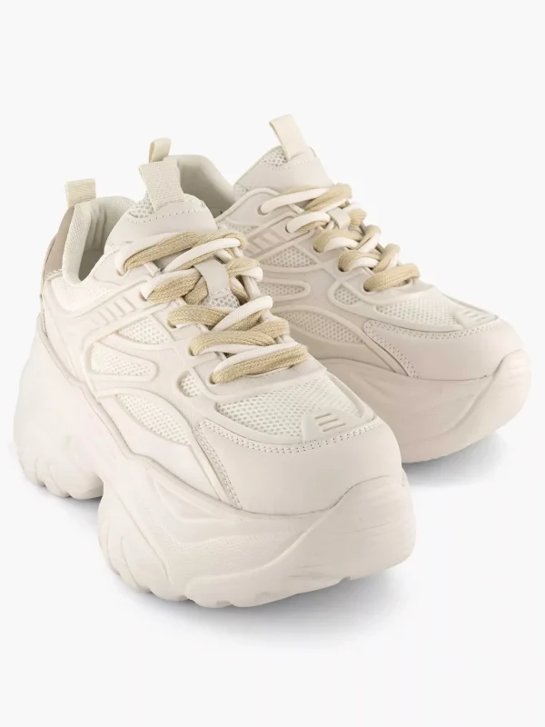 Dames Oxmox Beige Chunky Sneaker