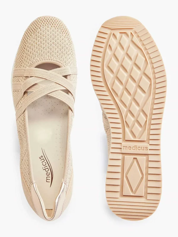 Dames Medicus Beige Comfort Instapper