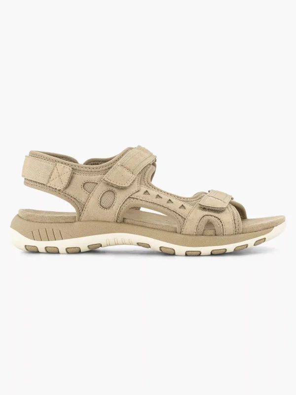Dames Easy Street Beige Comfort Sandaal