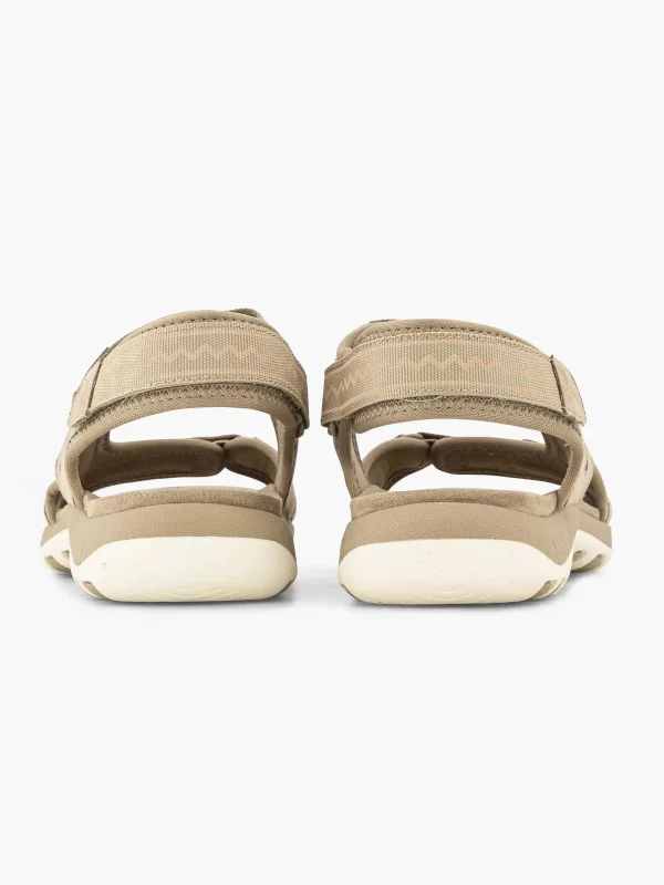 Dames Easy Street Beige Comfort Sandaal