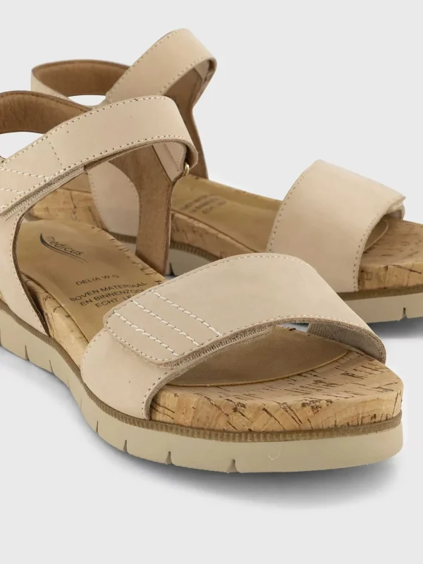Dames Medicus Beige Comfort Sandaal