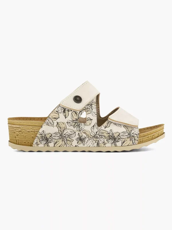 Dames Easy Street Beige Comfort Slipper