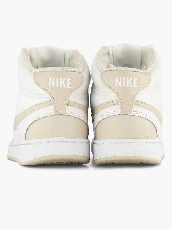 Dames Nike Beige Court Vision Mid