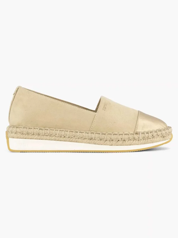 Dames Esprit Beige Espadrille