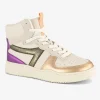 Dames Oxmox Beige Hoge Sneaker