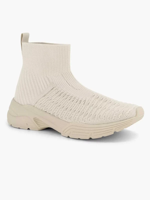 Dames Oxmox Beige Hoge Sneaker