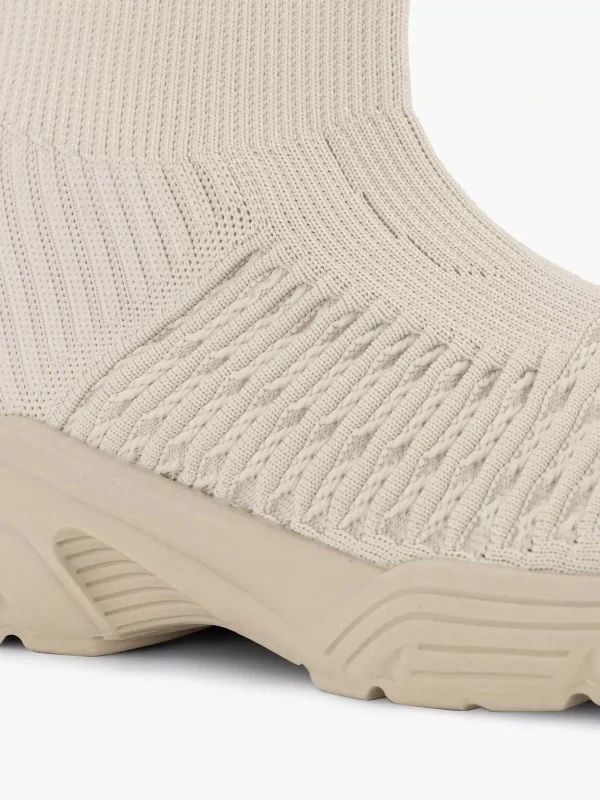 Dames Oxmox Beige Hoge Sneaker