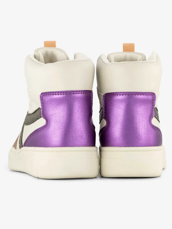 Dames Oxmox Beige Hoge Sneaker