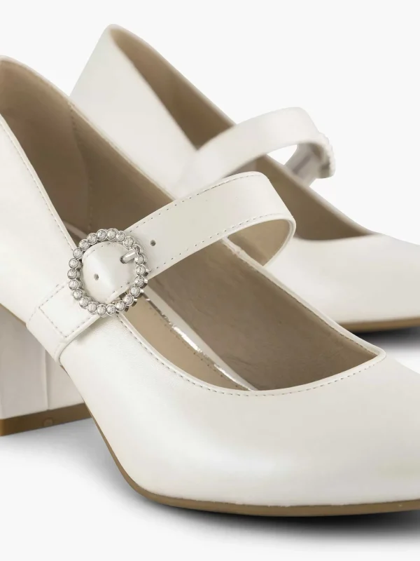 Dames Graceland Beige Pump Gesp