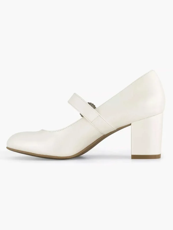 Dames Graceland Beige Pump Gesp
