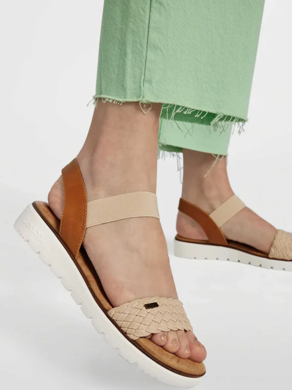 Dames Bench Beige Sandaal