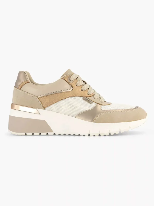 Dames Esprit Beige Sneaker