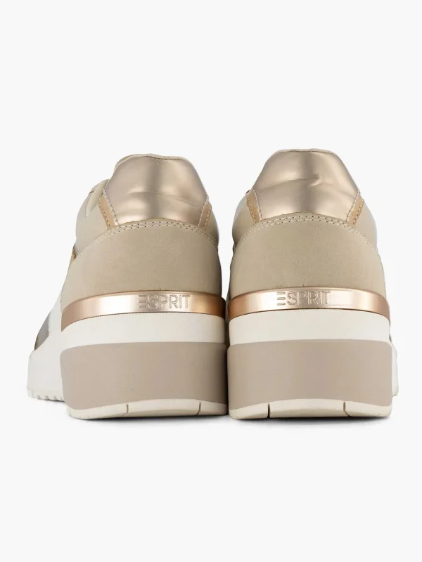Dames Esprit Beige Sneaker