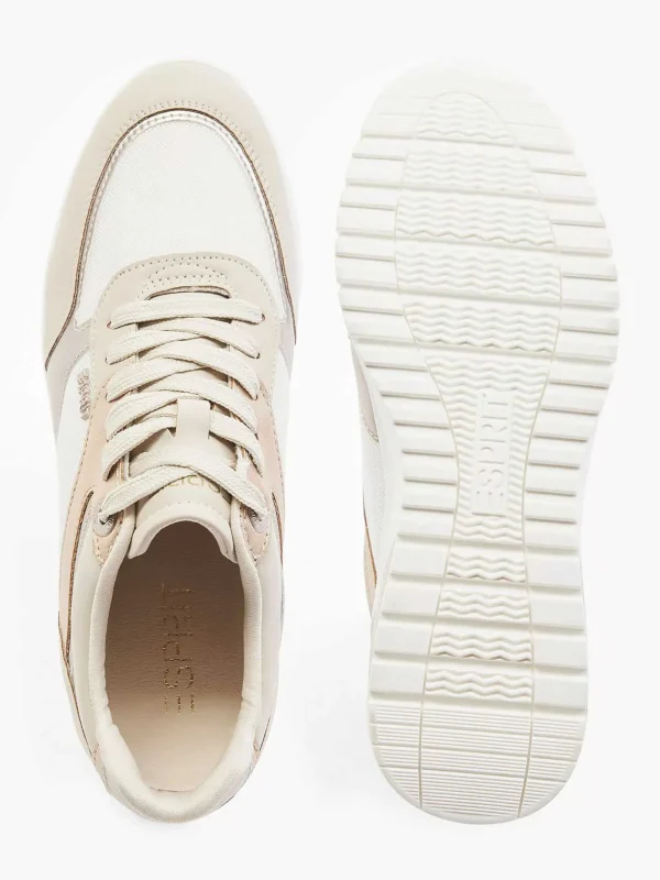 Dames Esprit Beige Sneaker