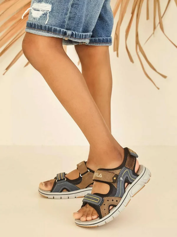 Kinderen FILA Blauw/ Bruine Sandaal