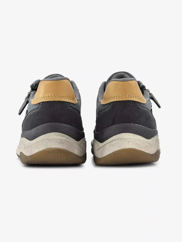 Heren Easy Street Blauwe Comfort Veterschoen