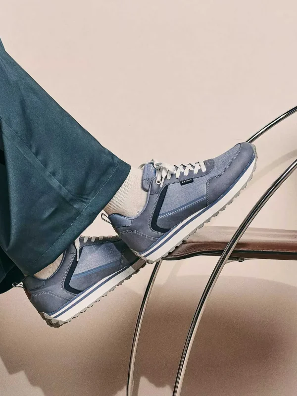Dames Esprit Blauwe Sneaker