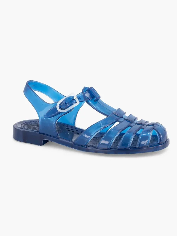 Kinderen Blue Fin Blauwe Waterschoen Riempje