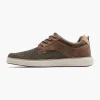 Heren Easy Street Bruine Comfort Sneaker