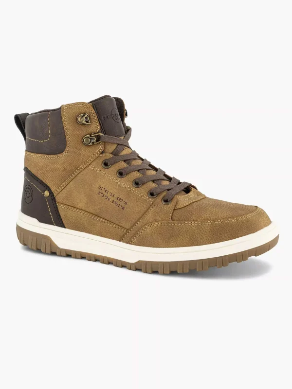 Heren Memphis One Bruine Hoge Sneaker
