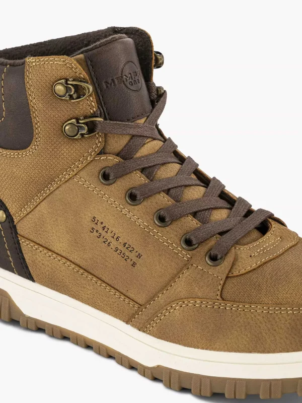 Heren Memphis One Bruine Hoge Sneaker
