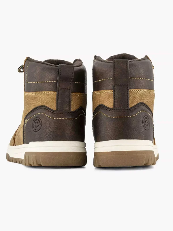 Heren Memphis One Bruine Hoge Sneaker