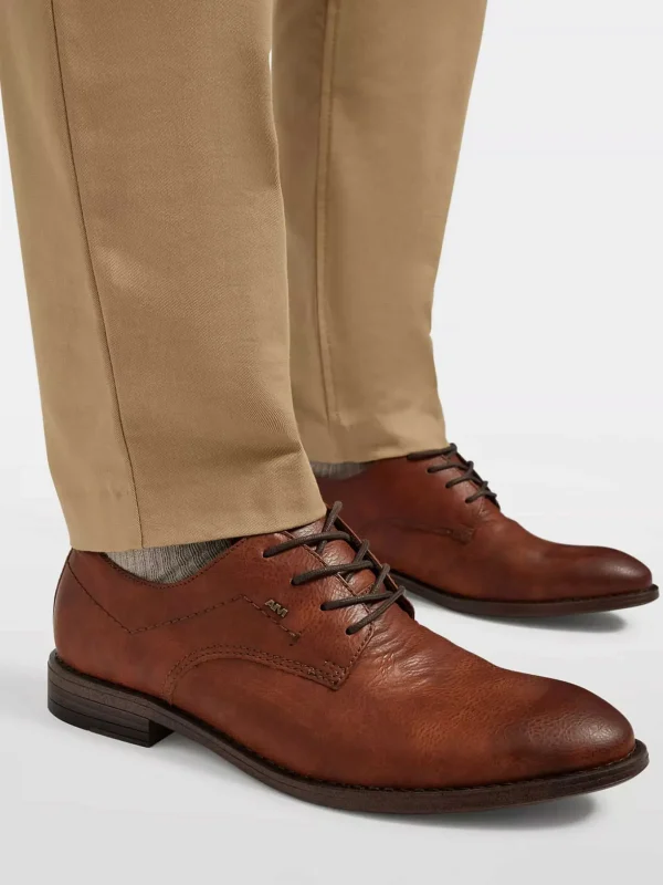 Heren AM SHOE Bruine Veterschoen