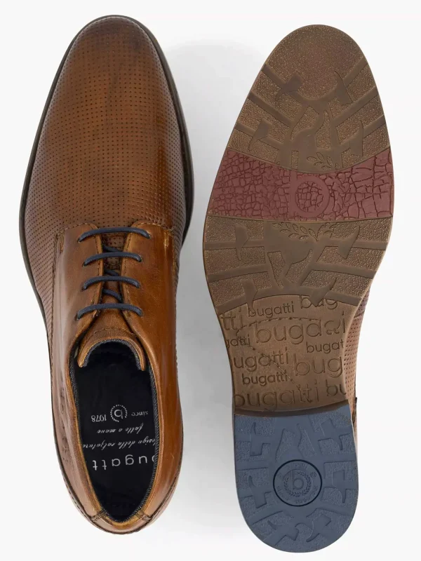 Heren Bugatti Cognac Licio Eco