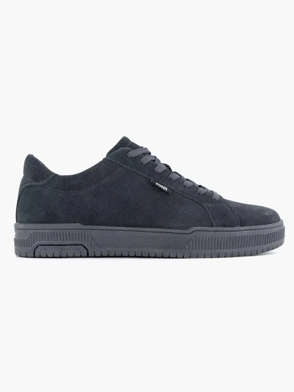 Heren Oxmox Donkerblauwe Suede Sneaker