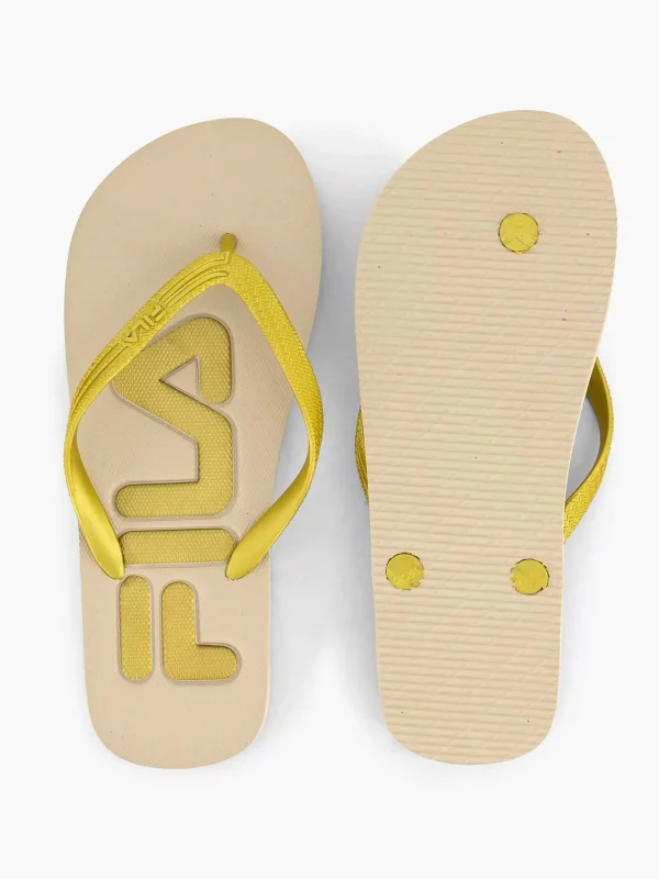 Dames FILA Gele Teenslipper