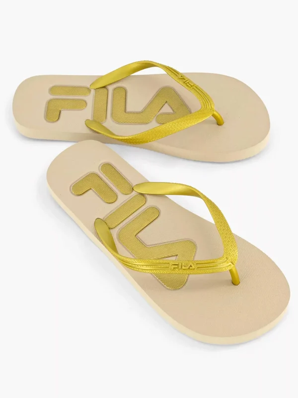 Dames FILA Gele Teenslipper