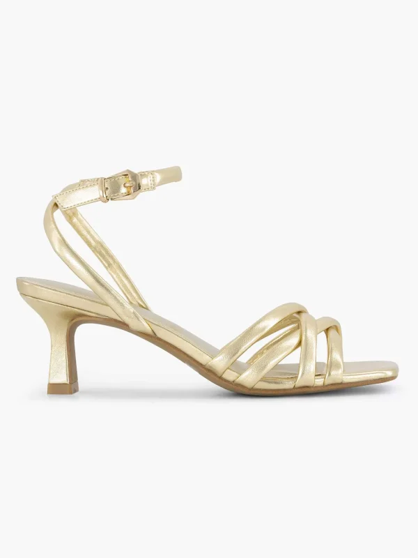 Dames Graceland Gouden Sandalette