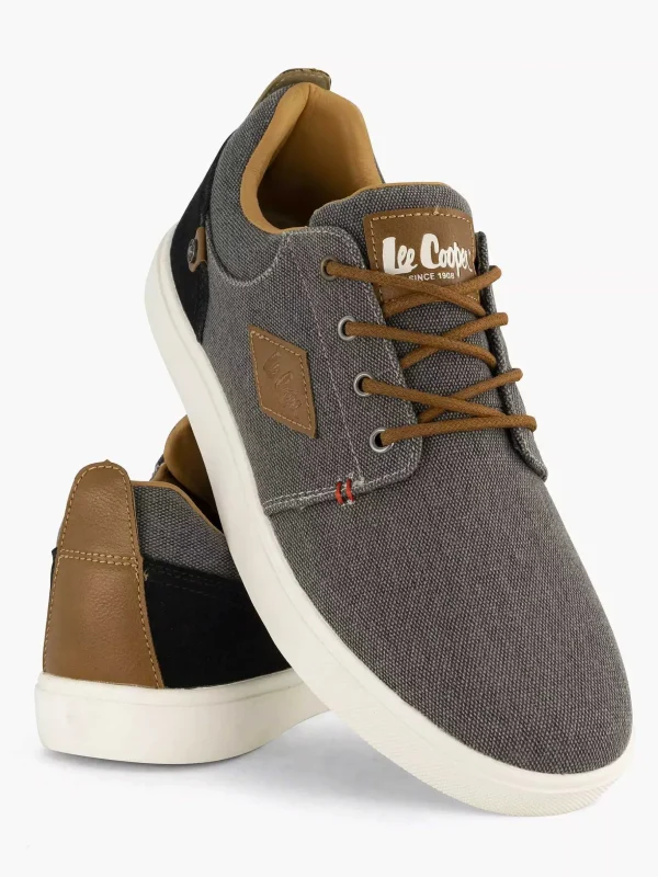 Heren Lee Cooper Grijze Sneaker