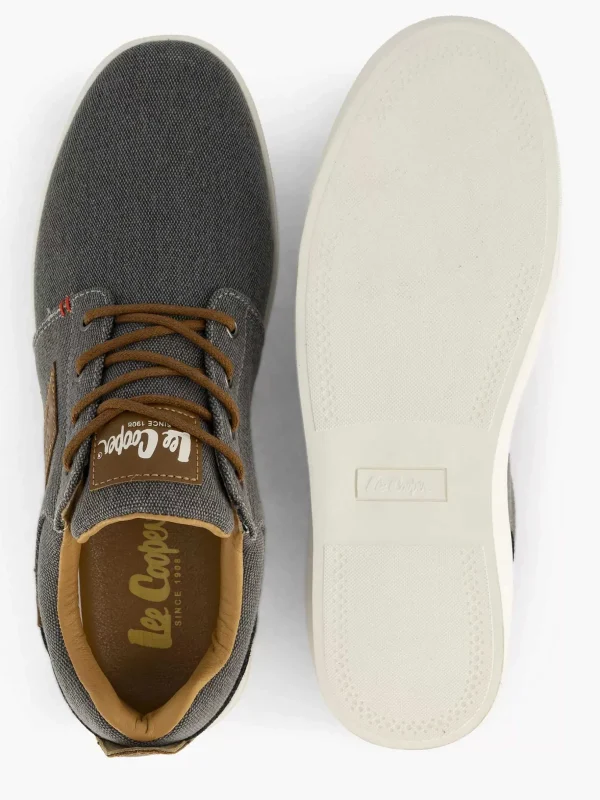 Heren Lee Cooper Grijze Sneaker