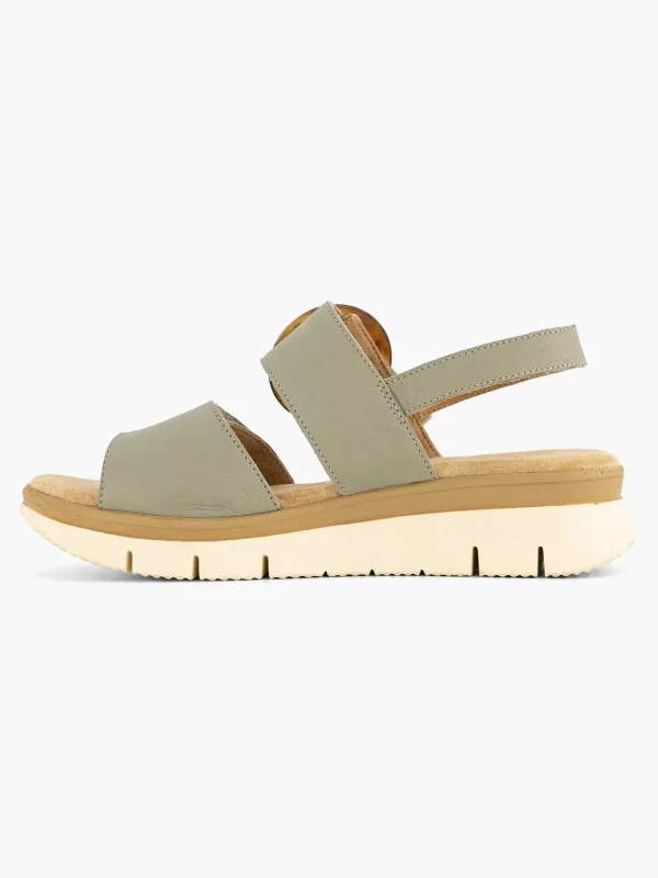Dames Medicus Groene Comfort Sandaal