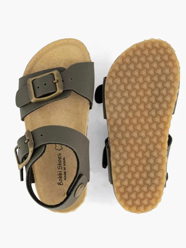 Kinderen Bobbi-Shoes Groene Sandaal