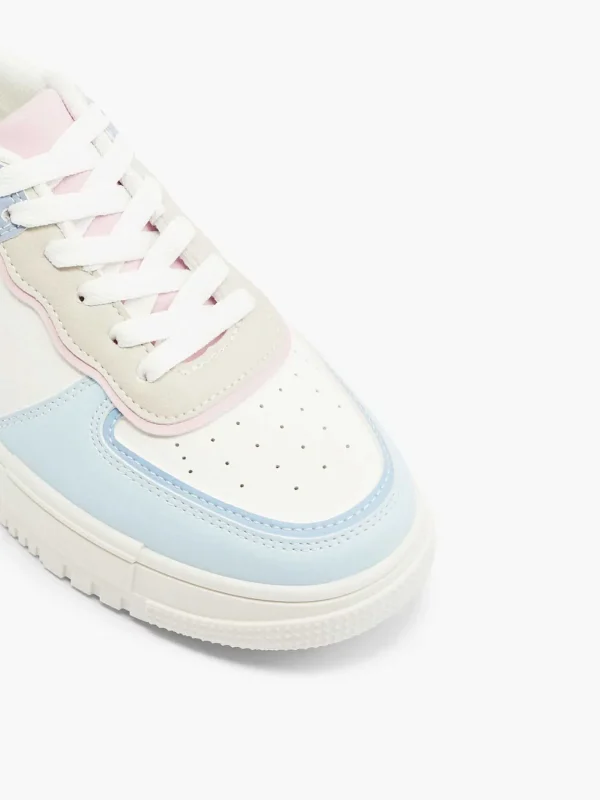 Dames Graceland Lichtblauwe Platform Sneaker
