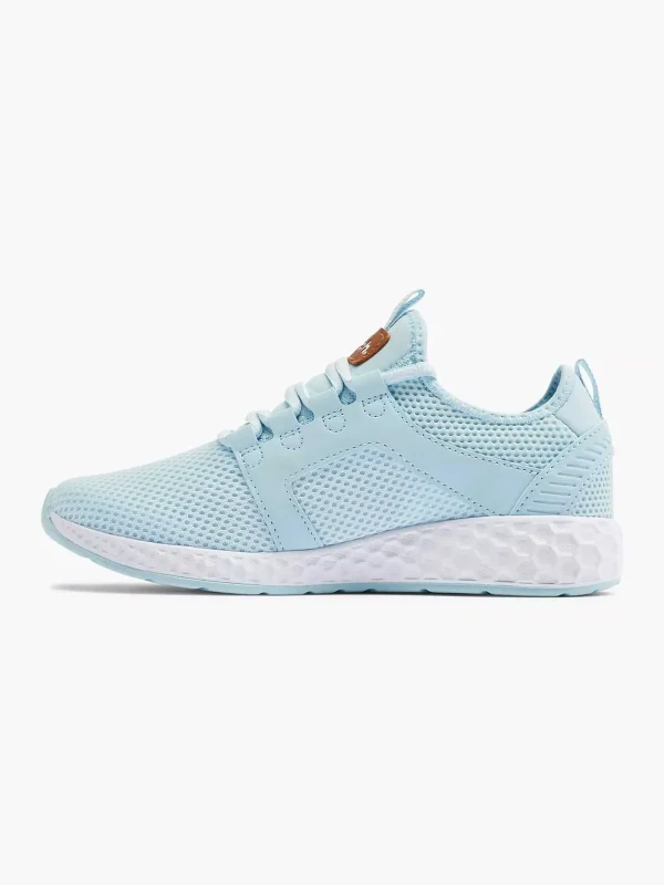 Dames Bench Lichtblauwe Sneaker Memory Foam