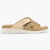Dames Easy Street Lichtbruine Comfort Slipper