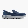 Heren Skechers Marineblauwe Instapper Memory Foam