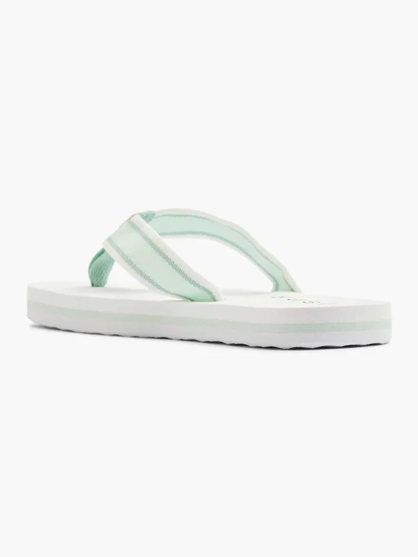 Dames Esprit Mintgroene Teenslipper