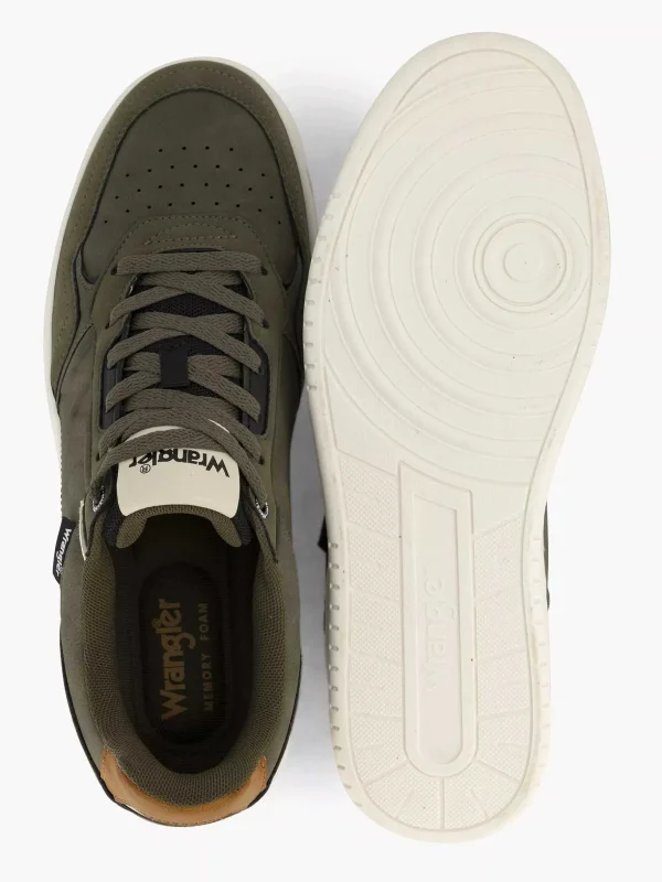 Heren Wrangler Olijf Sneaker
