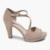 Dames Graceland Oud Roze Sandalette