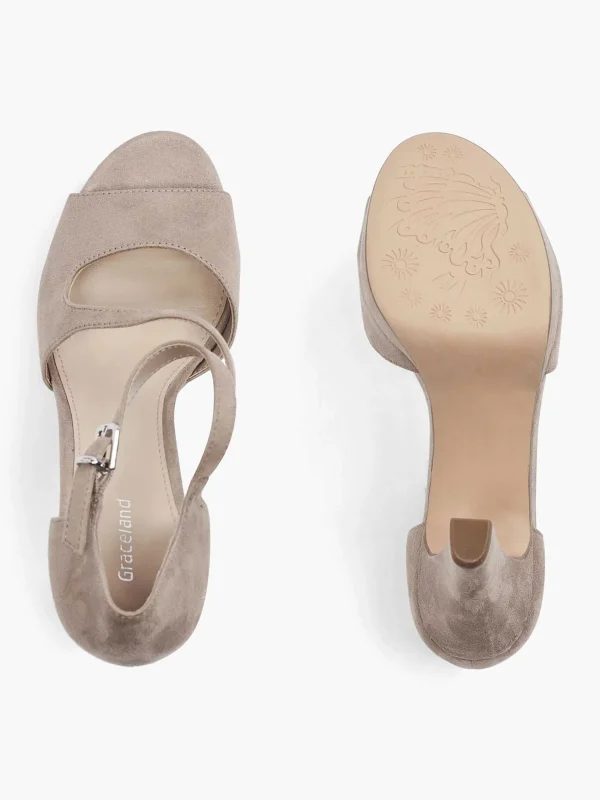 Dames Graceland Oud Roze Sandalette