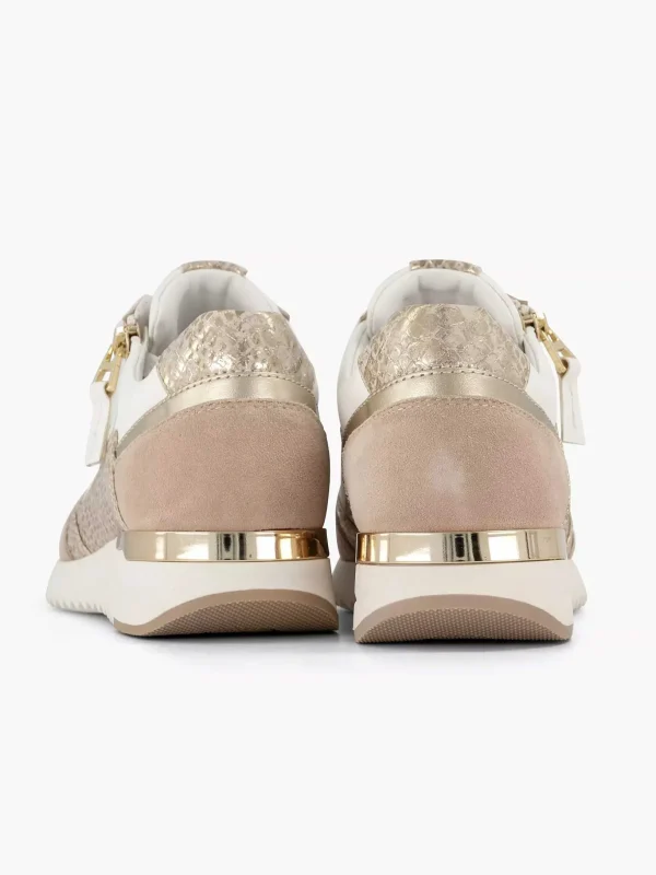 Dames Medicus Roze Leren Sneaker