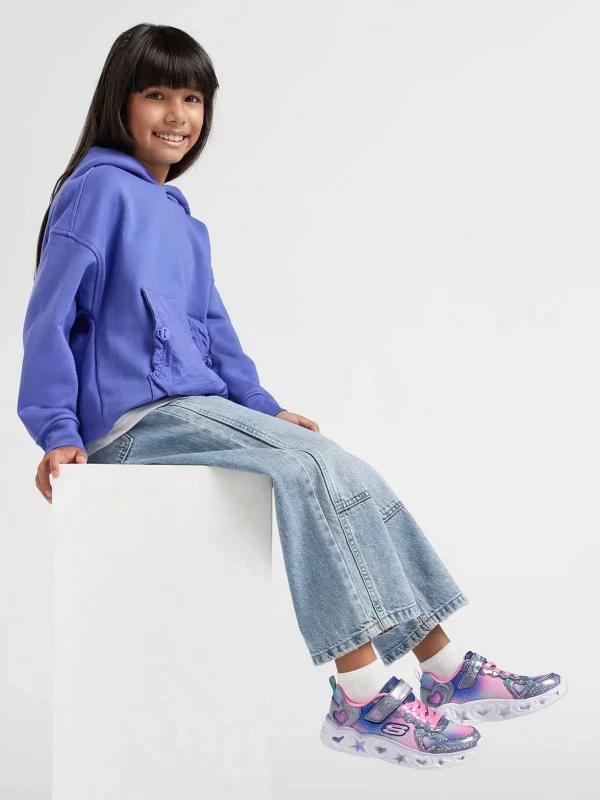 Kinderen Skechers Roze Sneaker Lichtjes