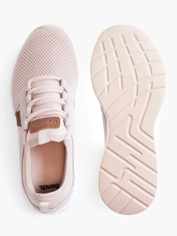Dames Bench Roze Sneaker Memory Foam