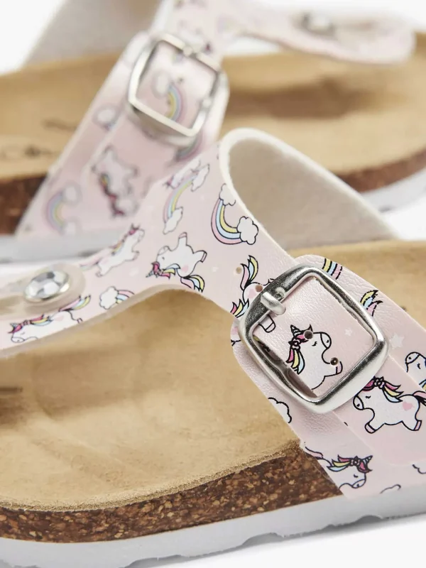 Kinderen Cupcake Couture Roze Teenslipper Elastiek