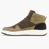 Heren Memphis One Taupe Hoge Sneaker