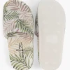 Kinderen Blue Fin Wit/ Groene Slipper Bladeren